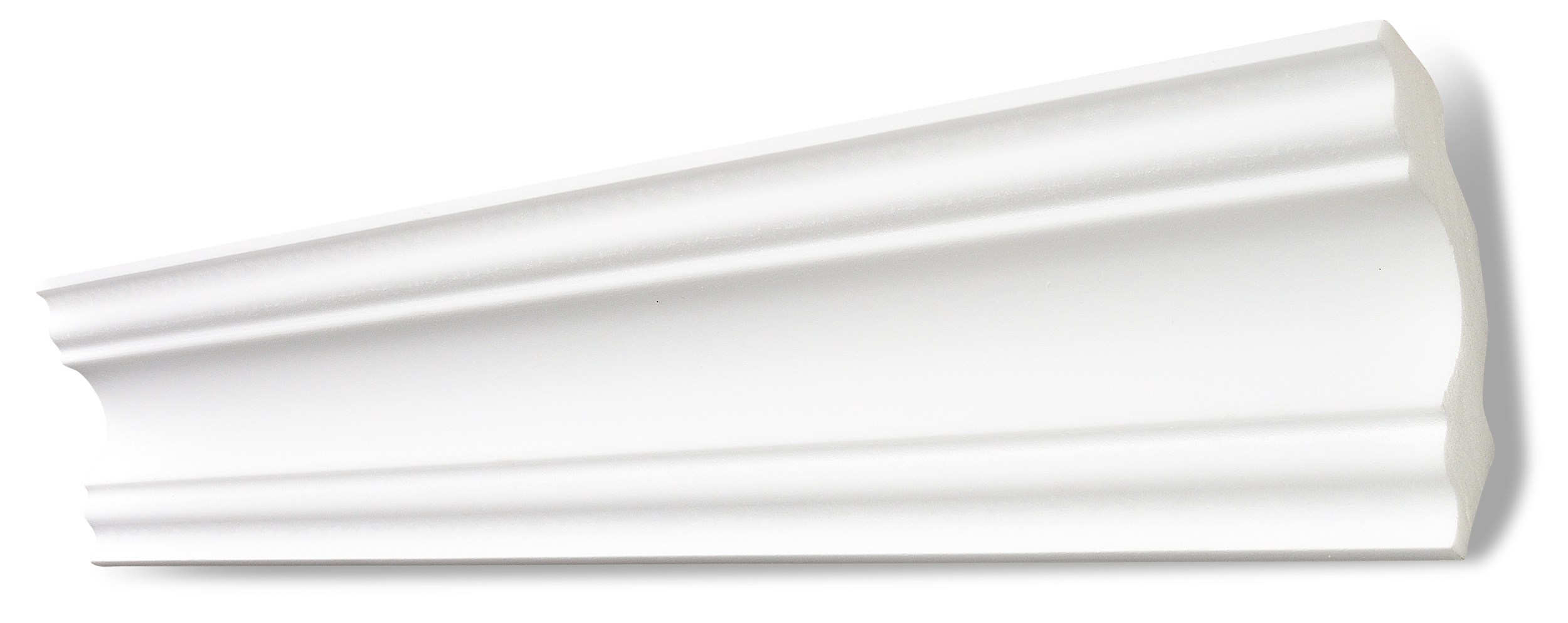 DECOSA Moulure A80 - polystyrène - blanc - 80 x 80 mm - longueur 2 m