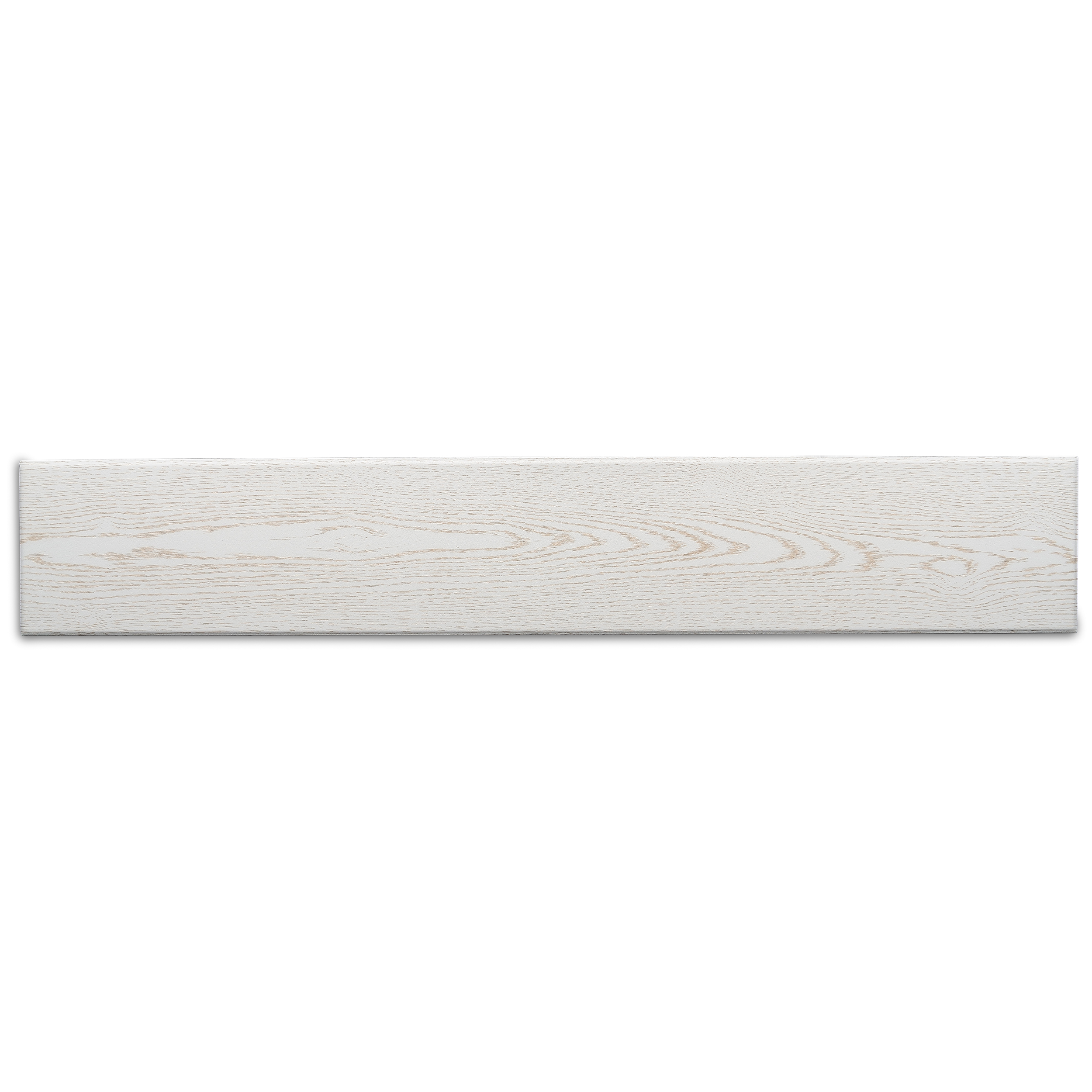 DECOSA Lambris polystyrène - effet bois - couleur frêne blanc - 100 x 16,5 cm
