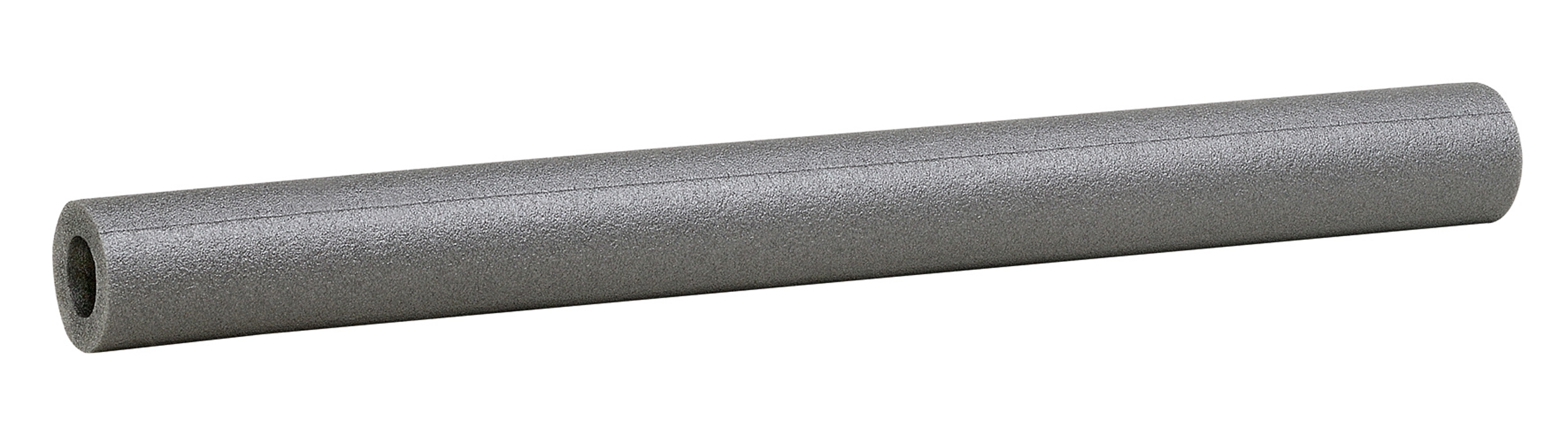 CLIMAPOR Gaine d'isolation préfendue - PE - gris -pour tuyauterie - 28/20 3/4 pouce - long.  1 m - paroi 20 mm