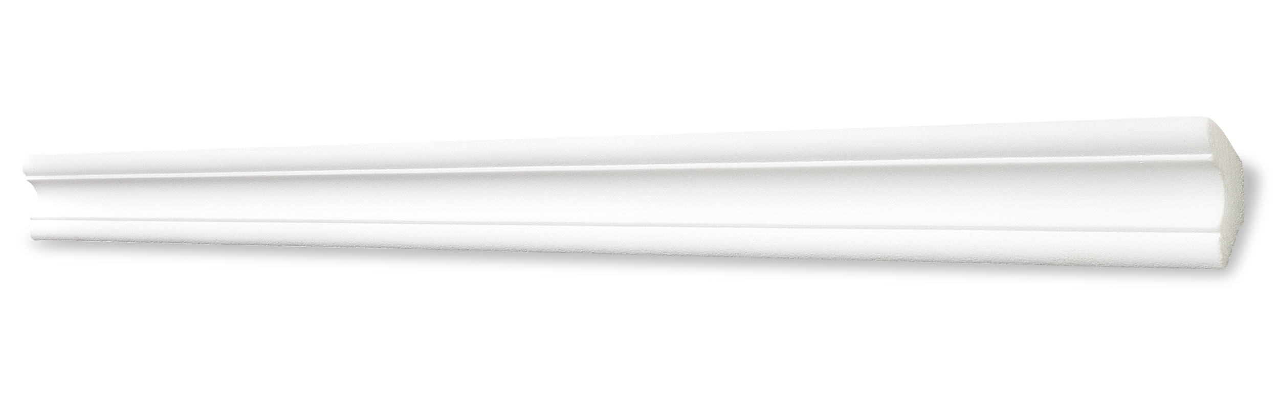 DECOSA Moulure A40 - polystyrène - blanc - 30 x 30 mm - longueur 2 m