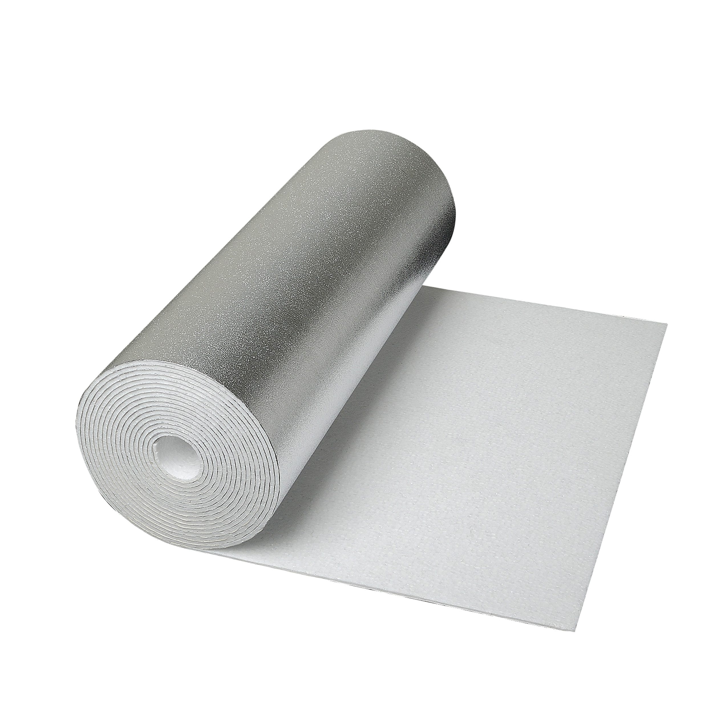 CLIMAPOR Isolant sous papier peint contrecollé alu - polystyrène - 5 m x 0,5 m x ~4 mm
